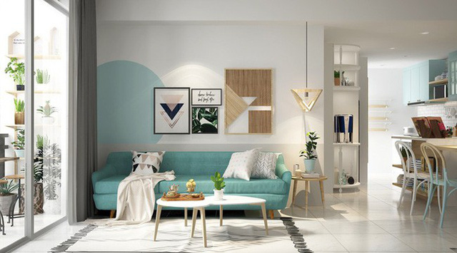 Căn hộ Thăng Long No1 Tân cổ điển nhẹ nhàng