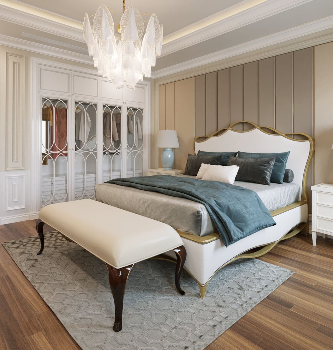 PHÒNG NGỦ PHONG CÁCH TÂN CỔ ĐIỂN