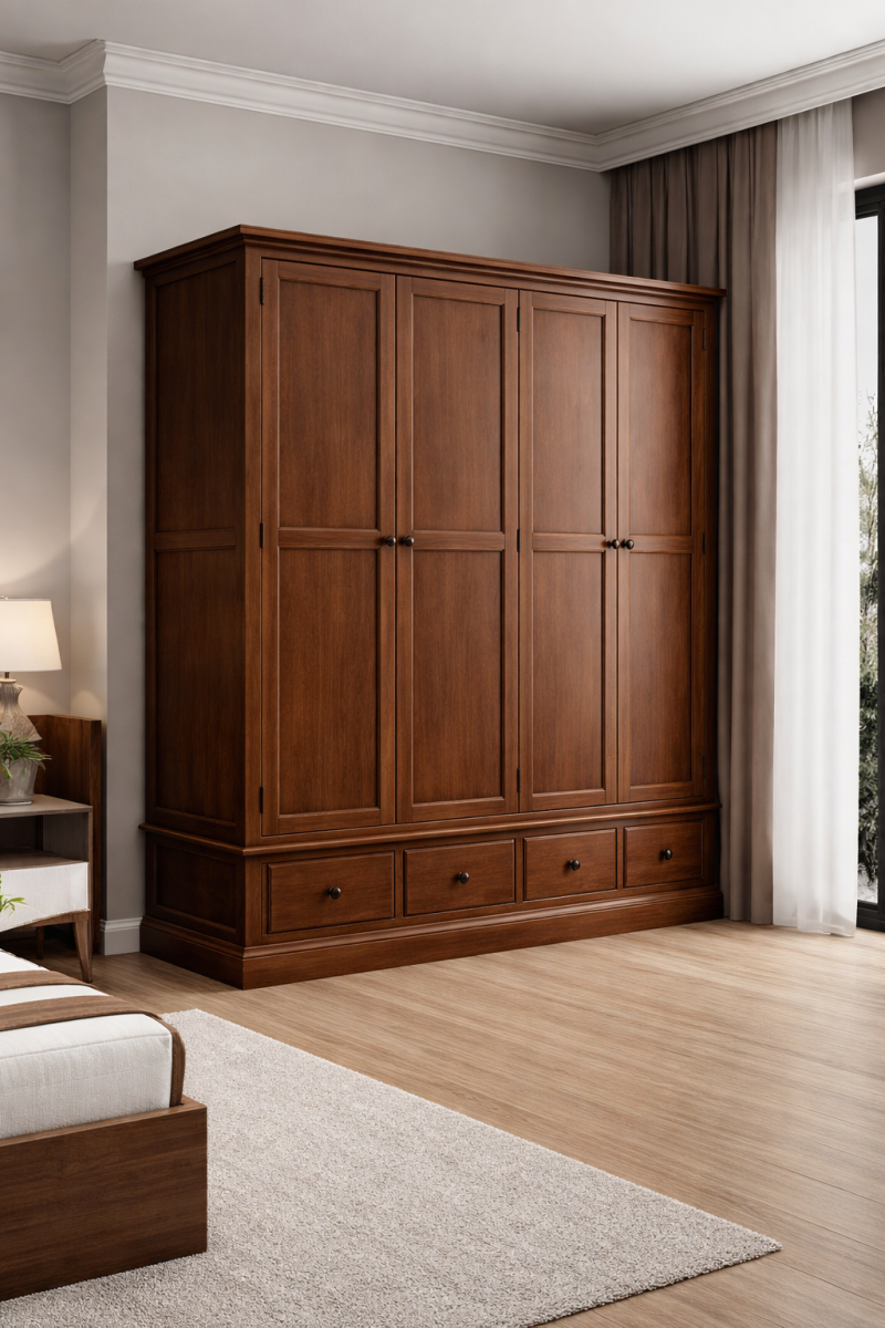 TỦ QUẦN ÁO – MÓN ĐỒ NỘI THẤT THIẾT YẾU CỦA MỌI GIA ĐÌNH