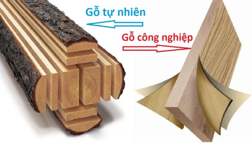 SỰ KHÁC BIỆT GIỮA GỖ TỰ NHIÊN VÀ GỖ CÔNG NGHIỆP